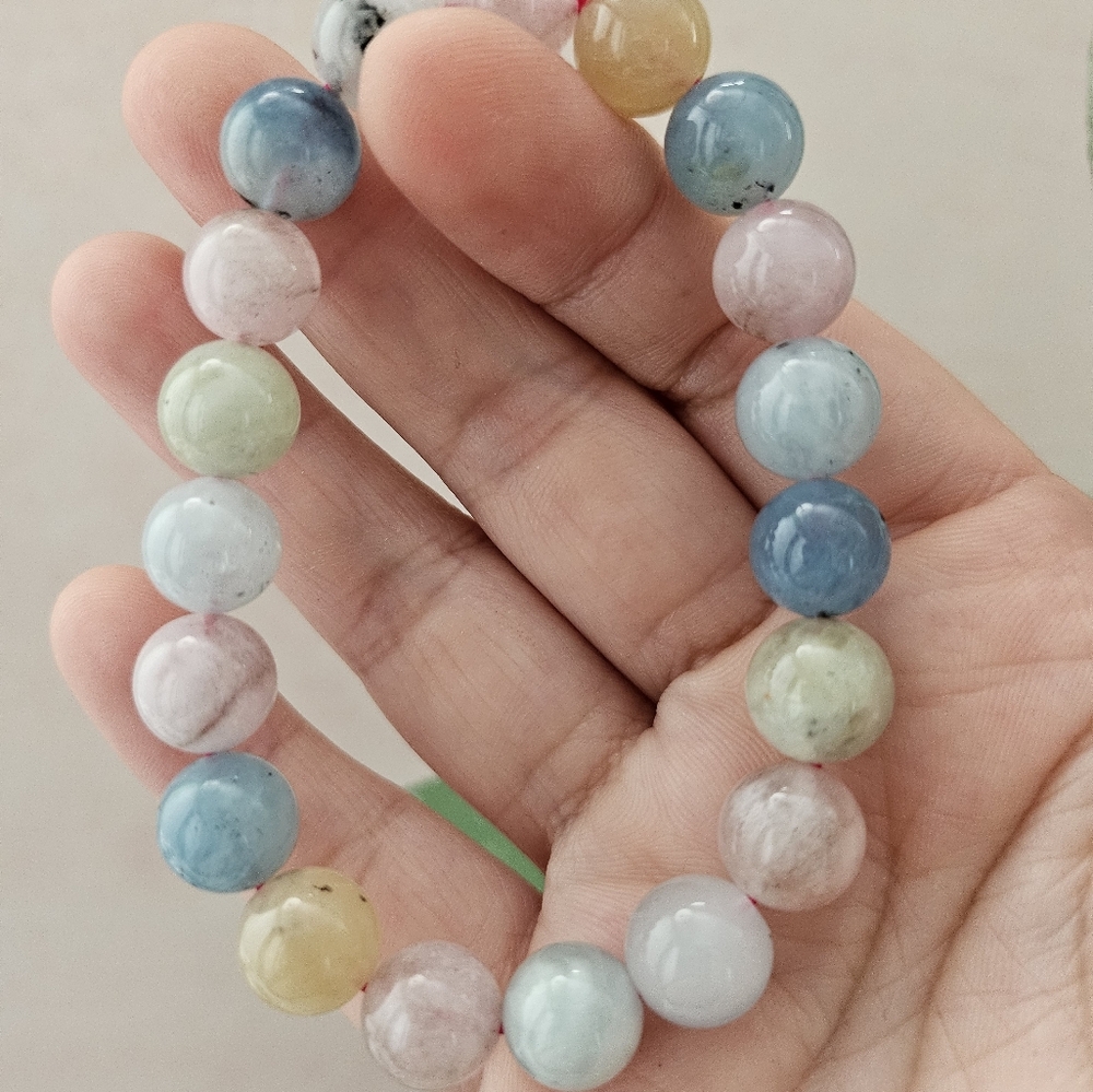 11mm morganite bracelet